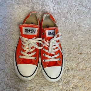 Red/Orange Converse